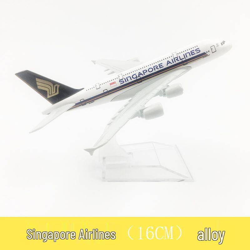 16 см, модель самолета из сплава, игрушка-модель: A320 Sichuan Airlines, China Southern Airlines A380, Air China Boeing B747