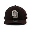 New Era 9FORTY M-CROWN Snapback San Diego Padres MLB ON-FIELD AUTHENTIC PLAYER REPLICA SNAPBACK CAP BROWN SAN DIEGO PADRES 940MC Cap Hat [Used]
