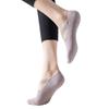 Non Slip Pilates Socks with Grips Women Solid Color Grip Socks for Yoga Ballet Barefoot Workout Anti Skid Athletic Socks