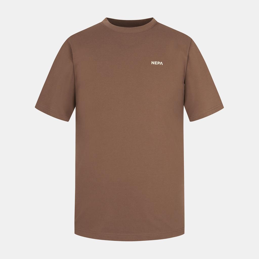 Nepa 7Jd5366 Унисекс Футболка с коротким рукавом и круглым вырезом с походным принтом (Loose Fit)