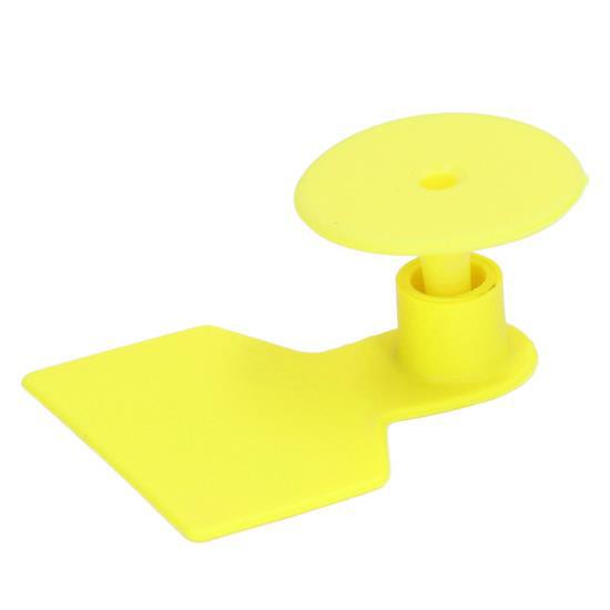 100 комплектов ушных бирок для скота, желтые, прочные, пластиковые, простые в использовании, ушные бирки для крупного рогатого скота, коров, овец, свиней, ферм