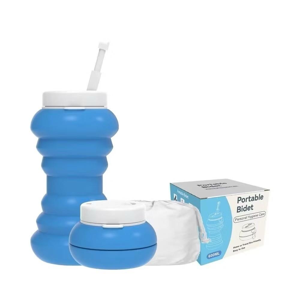 Collapsible Portable Bidet Spray Portable Private Parts Flushing Device Personal Hygiene Cleaning