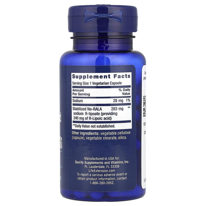Super R-Lipoic Acid, 60 Vegetarian Capsules