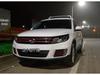 13-17 Tiguan Наклейка для украшения бампера решетки из углеродного волокна