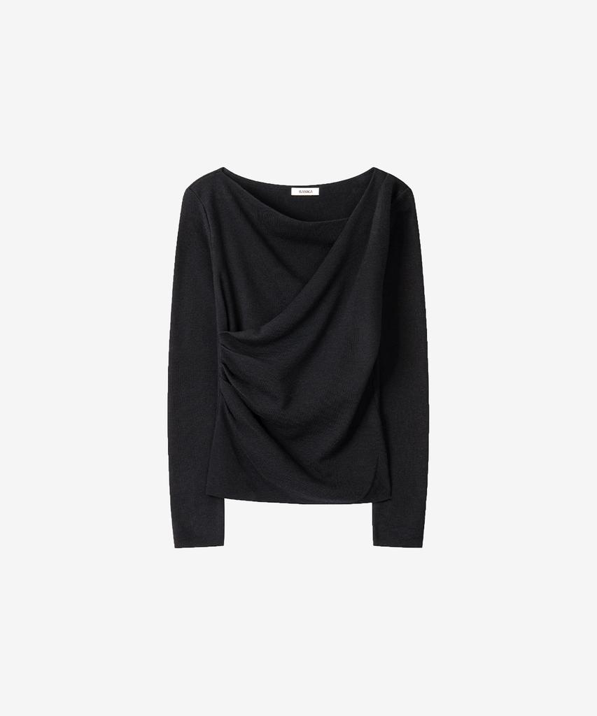 BASIKA Soft Drape Knit (Black)