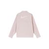 Nike Пиджак с логотипом на молнии и воротником, тканый, женские куртки Oxford-Pink FD9929-601
