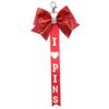 Cheerleader Gifts Cheer Colored Bowknot Keychain Pendant  Cheer Keychain Backpack Decoration Accessories Gifts