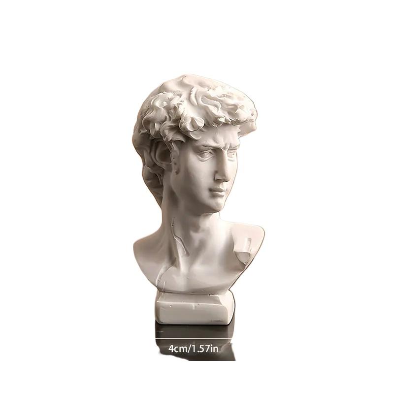 Бюст Аполлона Греческая и Римская мифология Бог Солнечного света Смола Голова Бюст Скульптура Фигурка Домашний декор