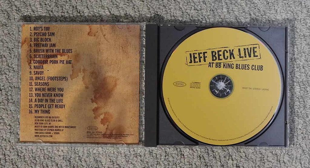 [USED] CD Free Shipping Jeff Beck LIVE AT KING BLUES CLUB