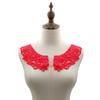 Lace Fabric Neckline Collar Detachable Fake Collar Embroidery Applique Neckline Hollow Out Diy Sewing Collar Sewing Accessories