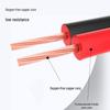 Гибкий двухжильный параллельный провод RV/B медно-красный и черный для мониторинга сигналов, светодиодных лент, автомобильных силовых кабелей
