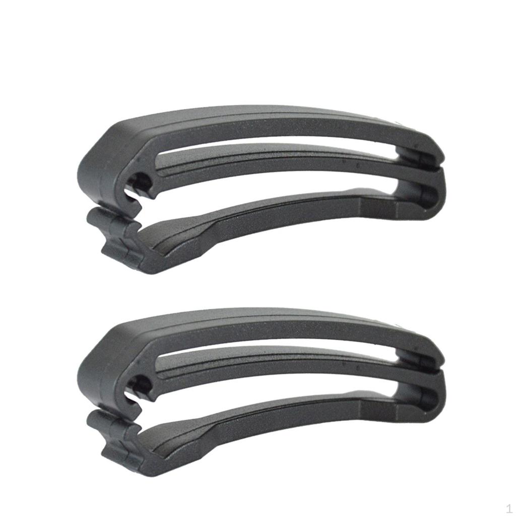 2 Pack Webbing Waist Belt Fastener Weight Stopper Adjustable Straps for Backpacks