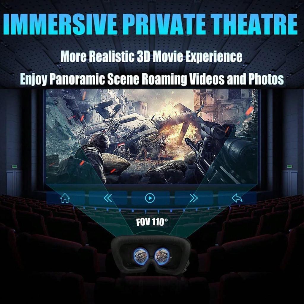 Виртуальная реальность VR гарнитура 3D очки гарнитура шлемы VR очки для ТВ, универсальные регулируемые легкие VR очки совместимые с фильмами и видеоиграми