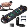 Foldable Multi-Functional Push-Up and Ab Exercise Board for Home Fitness