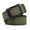 Rotating Pin Buckle Men's Belt Outdoor Tactical Nylon Canvas Belt Wear Jeans Casual Versatile Belt