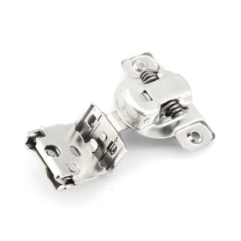 Three-dimensional Adjustable Hinge American Short Arm Hinge Mute Hinge American Hinge Cabinet Door Cushioning Damping