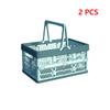 1pc Folding Portable Fruit And Vegetable Storage Basket Sundry Arrangement Thickened Plastic Picnic Basket