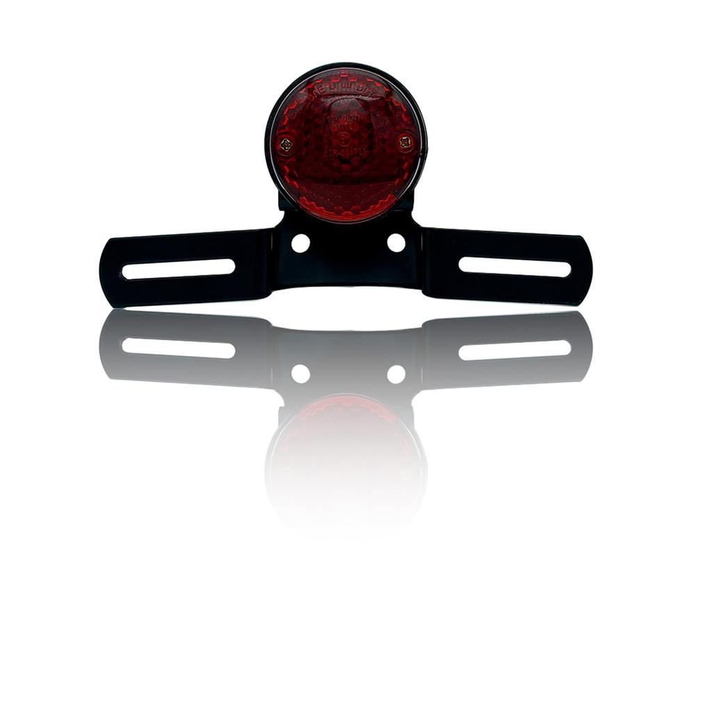 Задний фонарь для мотоцикла KSHOSIYOK, светодиодный, красный, круговой, общего назначения, совместимый с техническим осмотром транспортного средства E-mark