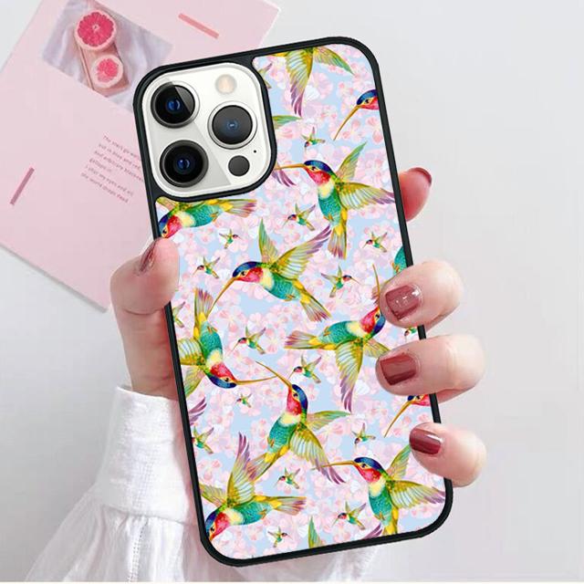 Hummingbird Coque Shell For iPhone 17 Air 15 16 14 13 12 Pro Max 11 Pro Max Plus Phone Case Cover