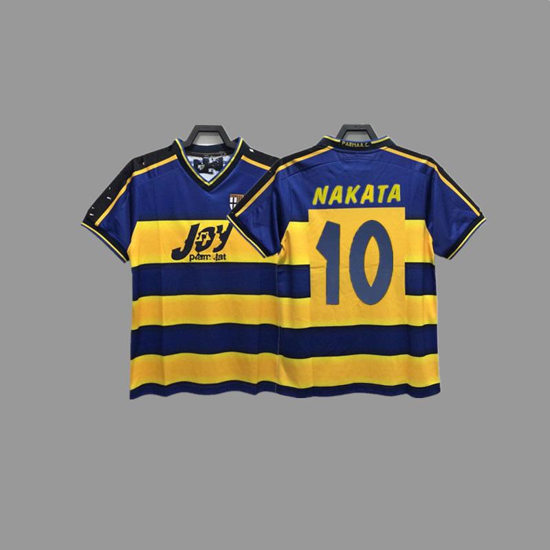 Parma retro jersey football jersey classic nostalgic Zola Cannavaro Buffon Gilardino jersey