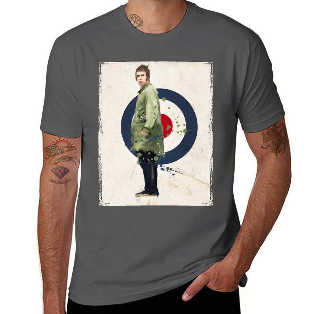 Liam gallagher classic art Футболка свитшот новое издание мужские футболки с принтом аниме