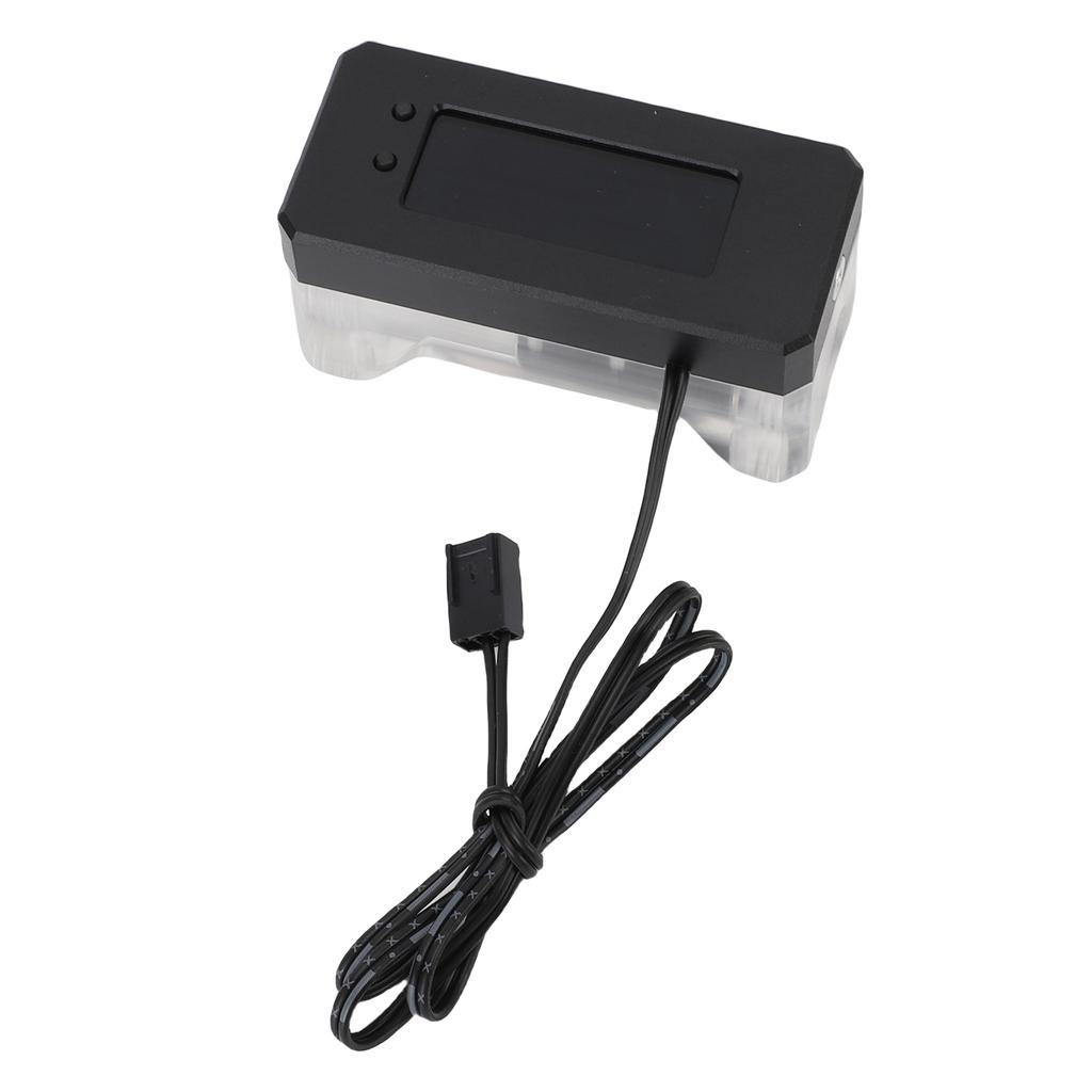 Сигнализация расходомера водяного охлаждения Многофункциональный алюминиевый сплав и акрил Высокая температура Низкие обороты Электронная вода