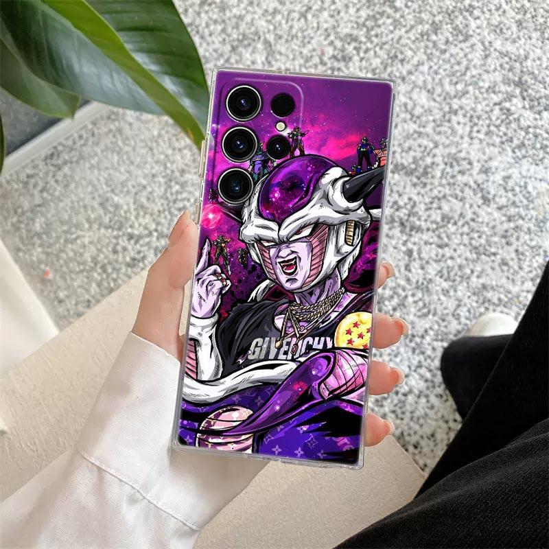 Dragons Balls Anime Frieza Majin Buu S26 Ultra Case For Samsung Galaxy S25 S26 S24 S23 Ultra S22 S20 Plus S21 FE A57 Phone Cover