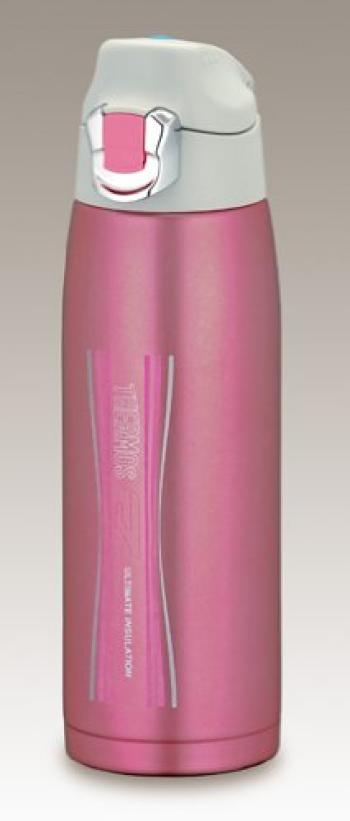 Thermos Бутылка спортивная с вакуумной изоляцией Pink P 1.0L FFF-1000F