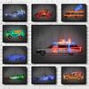 Retro Nordic Movie Car Neon Poster Aesthetic Back To the Future Cars Decoration Canvas Posters For Wall Art Room Decor Bar Cafe No Frame