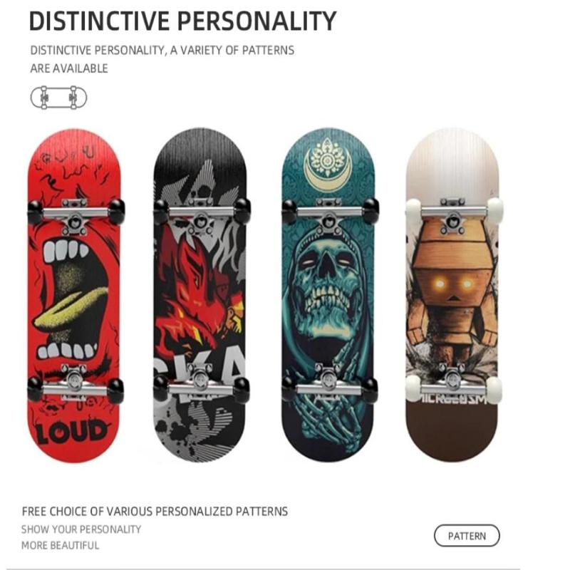 Игрушки Finger Skateboard Деревянный Finger Scooter Профессиональный Fingerboard Настольная игрушка Для взрослых Подростков/Детей