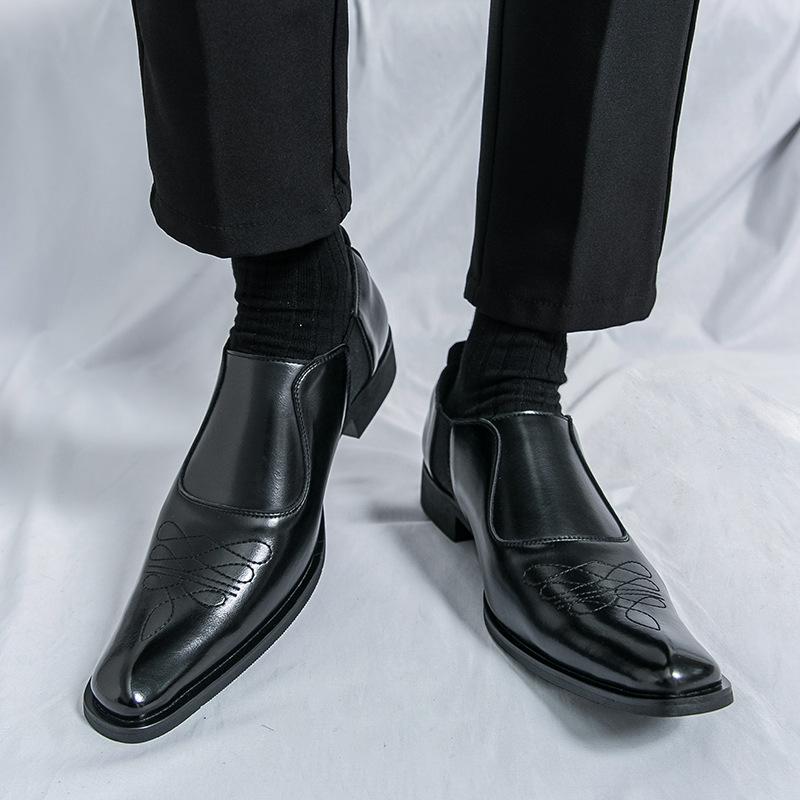 Мужские туфли, дизайнерские, с квадратным носком, повседневные офисные туфли, британские деловые кожаные туфли, роскошные свадебные туфли для мужчин, ботинки челси