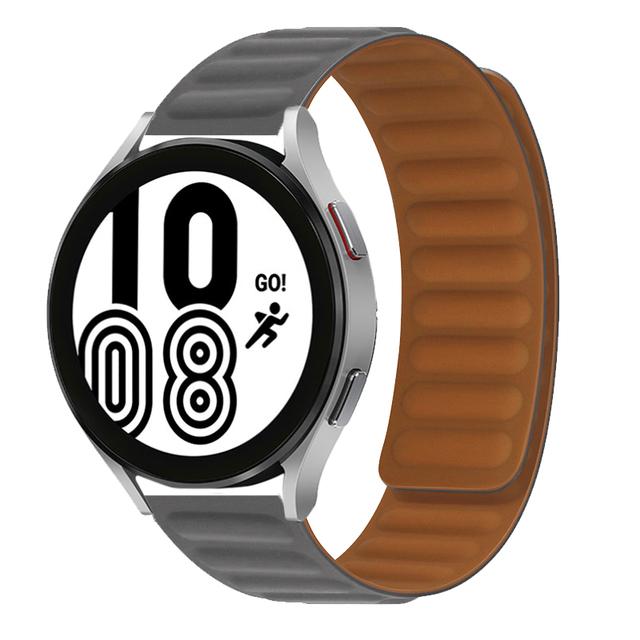 Силиконовый ремешок 20 мм 22 мм для Samsung Galaxy watch 7/FE/6/5/4/classic/Active 2/3/S3/40mm Браслет Huawei watch GT-2-Pro 3 4 ремешок