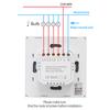 LangYeao UK EU 1/2/3/4 Gang 10A Home Automation WiFi Smart Light Wall Touch Switch Apple Siri Homekit with Neutral Wire