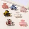 Hair Claw Clips Barrette Clamp Jelly Colors Acrylic Ponytail Crab Girls Hair Hairpin Hair Styling Accessories for Women Hairpins