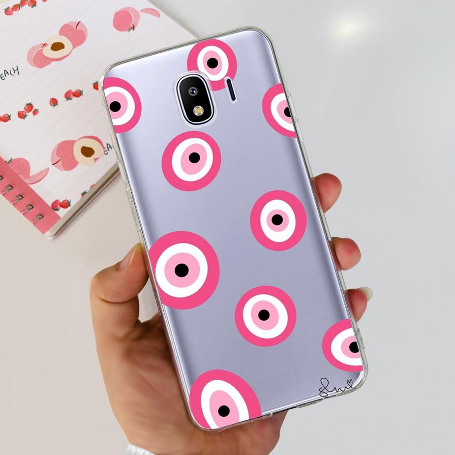Чехол для Samsung Galaxy J4 2018 SM-J400F Роскошный Прозрачный Силиконовый Мягкий ТПУ Чехол для Телефона Для Samsung J4 Plus J4+ J415F Задняя Крышка Capa