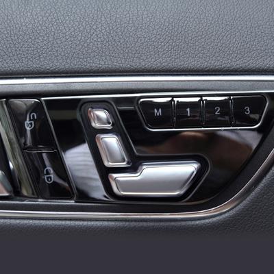 Автомобильный Стайлинг, кнопка регулировки сиденья, чехол для Mercedes Benz ABCE Class W204 W212 GLA X156 Cla C117 GLE W166 ML GL GLS