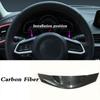 For Mazda CX-8 CX8 2016 2017 2018    Car Sticker Ornament Inner Steering Wheel Interior Kit Trim Frame Cover Parts