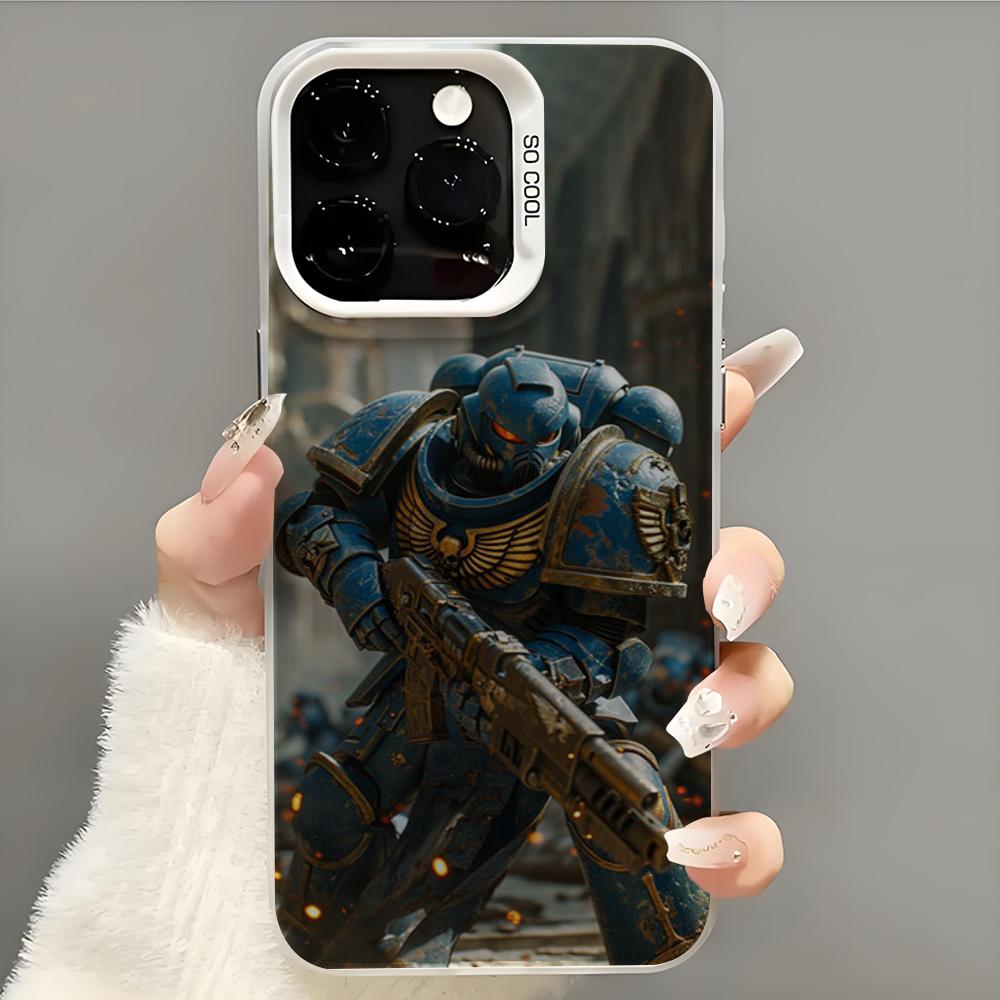 Чехол для телефона Game W-Warhammers-s 40k Чехол для телефона для iPhone 14 16 15 11 12 13 Pro Max Mini Plus Ударопрочный чехол