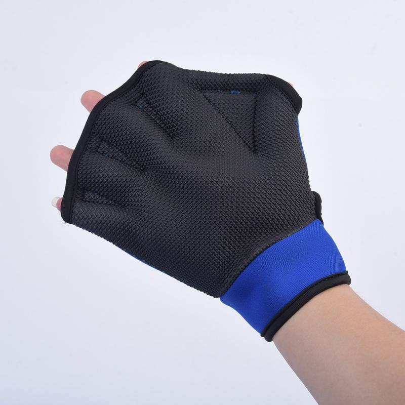 1 Pair Neoprene Diving Gloves Snorkeling Dive Swimming Paddles Palm Webbed Scratch-Resistant Hand Guard Equipment Gloves