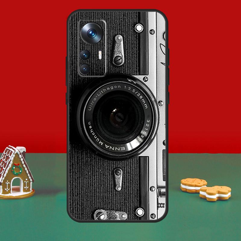 Ретро-камера Винтажный чехол Для Xiaomi 15T 14T 13T Pro 14 15 17 Ultra Чехол Для POCO F8 Ultra F7 F6 F5 X5 X6 X7 Pro