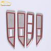 2020 HaoYue Glass Lift Frame Car Door Armrest Switch Sequin Sticker Accessory