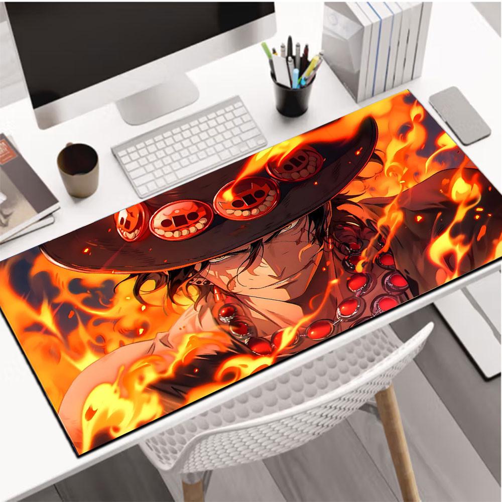 One Piece 5 Бог Солнца НИКА ЛУФФИ Настольный Компьютерный Коврик для Мыши Япония Аниме Большой Коврик для Мыши Расширенный Коврик Стол