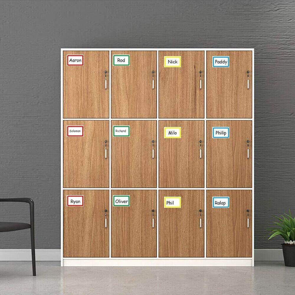 Colorful Name Tag Labels Sticker Category Labelling Sticker High Quality Labels Sticker