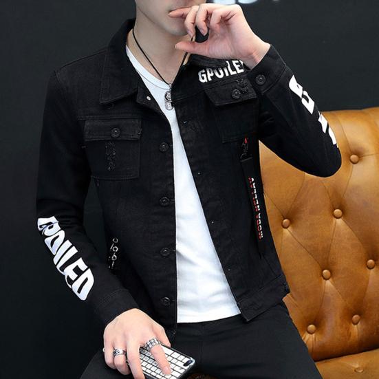 Casual Jacket Pocket Design Keep Warm Lint Free Autumn Spring Lapel Casual Coat Men Costume for Male