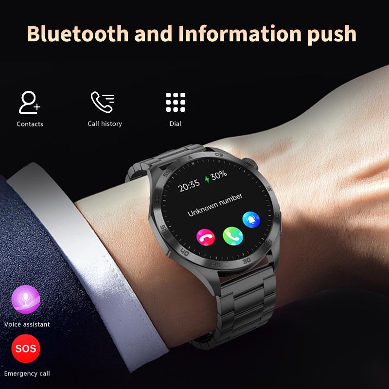 SACOSDING New Smart Watch ECG+PPG Blood Pressure Blood Oxygen Body Temperature Bluetooth Call Health Smartwatch For Android IOS