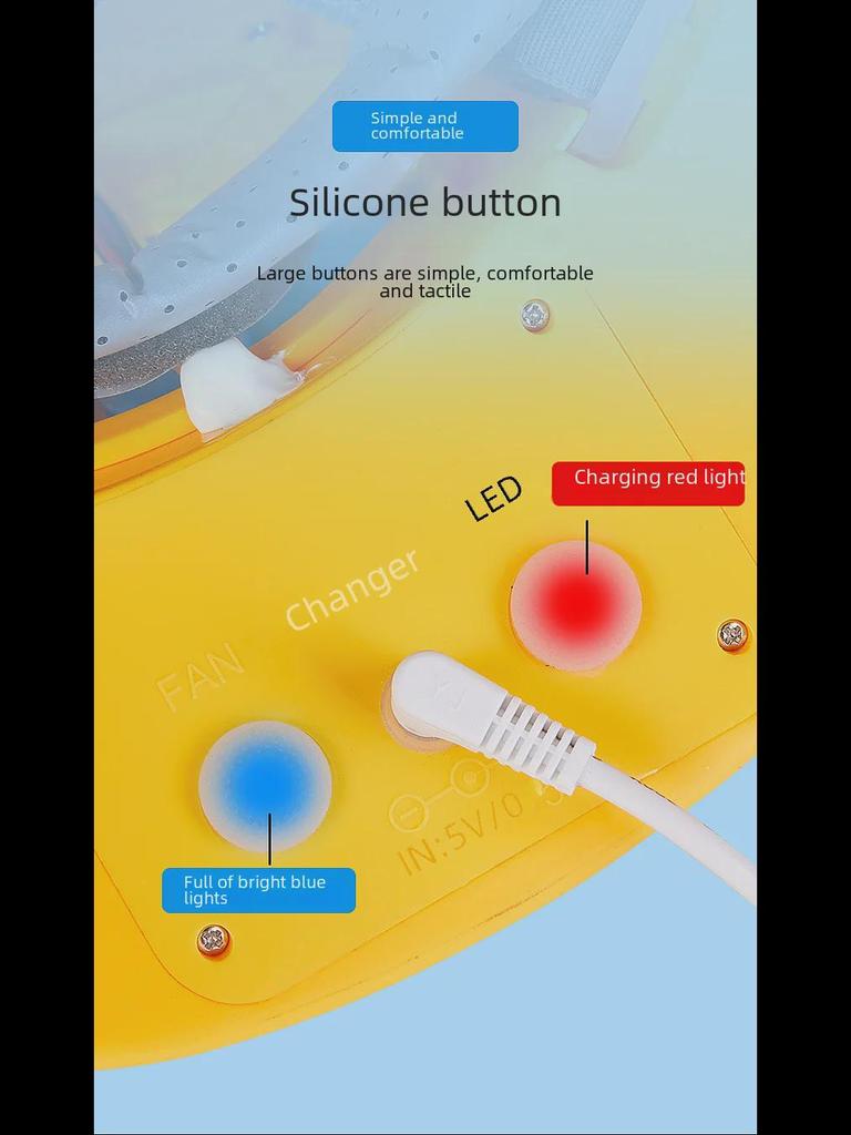 Шлем с двумя вентиляторами на солнечных батареях и подсветкой — ударопрочная перезаряжаемая кепка инженерной конструкции.