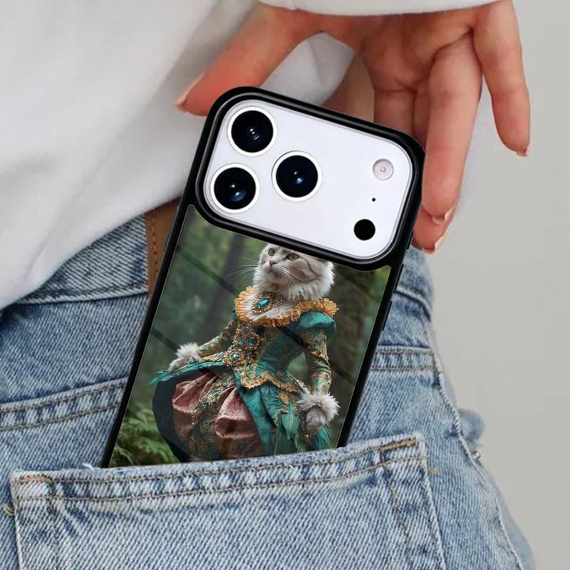 Чехол для телефона «Кошки эпохи Возрождения» Rich Art для iPhone 17ProMax 12 13 14 15 16e 17 Pro Max Plus Air Cover