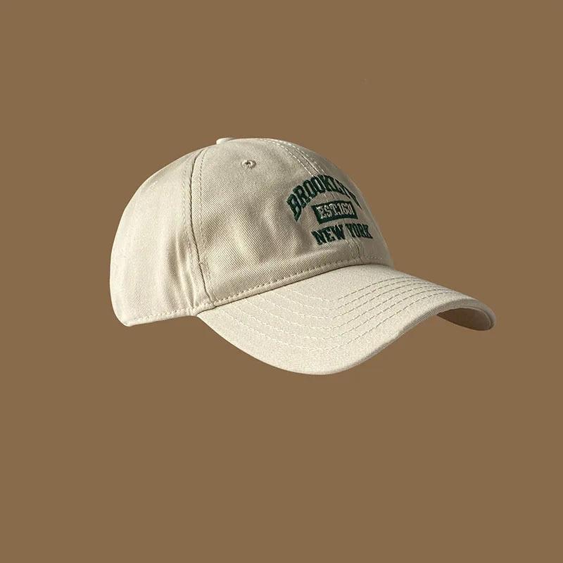 Мягкая хлопковая бейсболка с вышивкой букв для женщин и мужчин, повседневная спортивная кепка с изогнутыми полями, шляпы с козырьком унисекс, кепки для папы в стиле хип-хоп