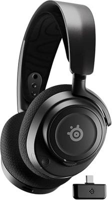 [Эксклюзивные обои в комплекте] Беспроводные игровые наушники SteelSeries Arctis Nova 7, закрытого типа, совместимы с ПК, PS5, PS4, Switch, с ИИ-шумоподавлением
