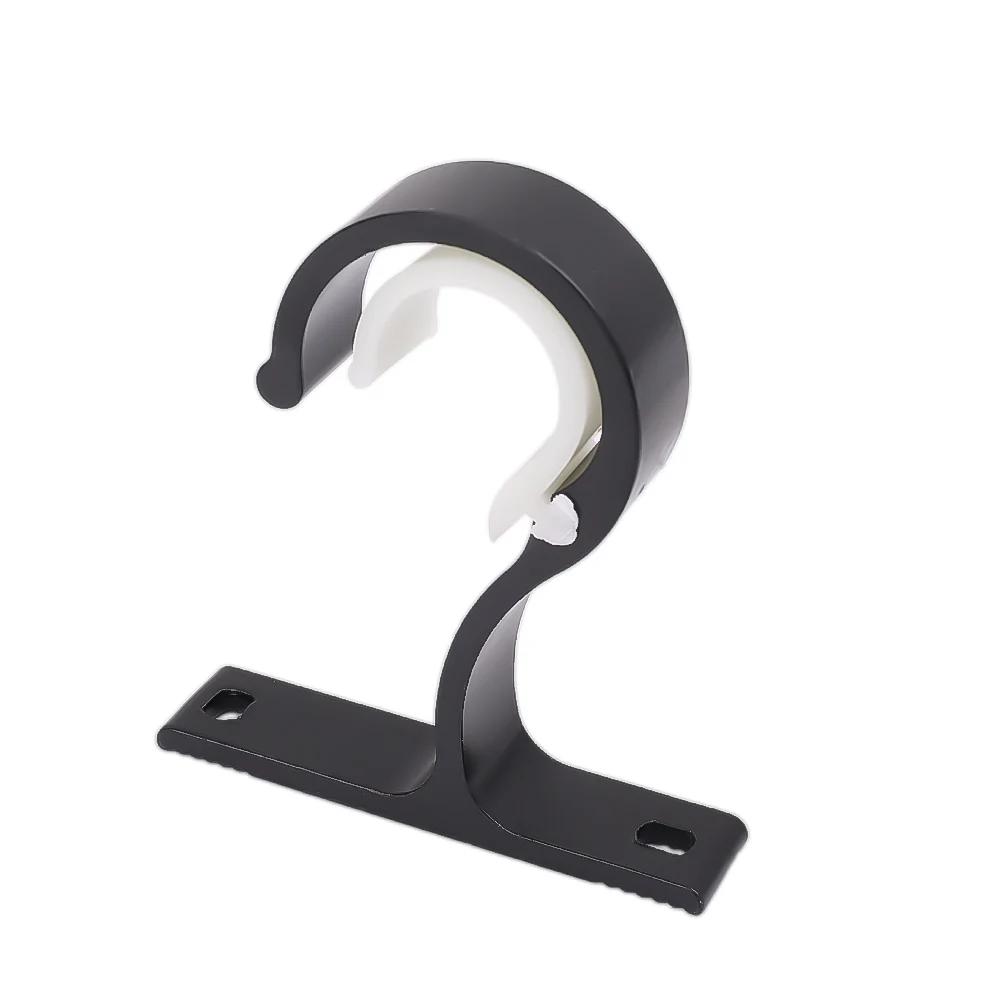 Прочный кронштейн для штор, римский стержень, алюминиевый сплав, кронштейн для вешалки для одежды, настенные крючки для ванной комнаты, декоративные аксессуары